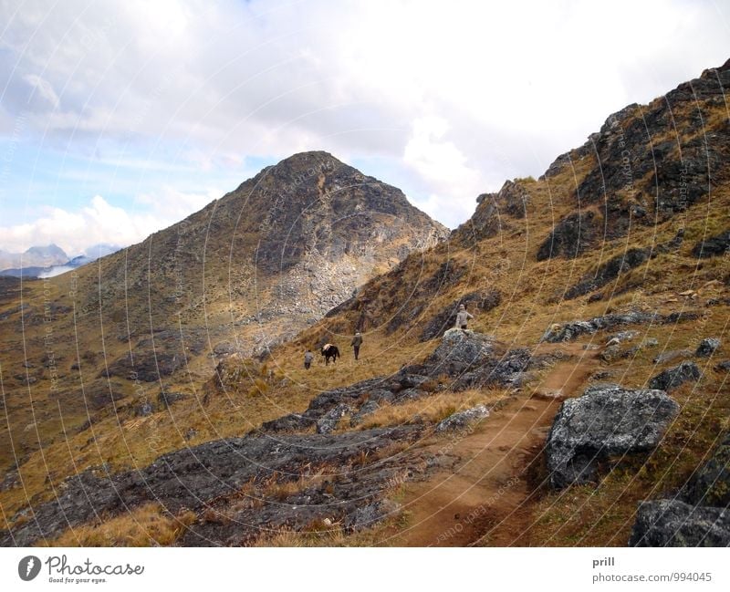 Huancayo Expedition Berge u. Gebirge Natur Pflanze Wasser Gras Hügel Schlucht See Stein natürlich Klima Tourismus Ferne huancayo Anden Peru Südamerika Hochebene
