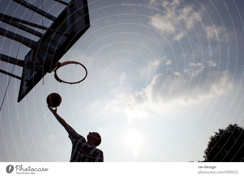 Basketball spielen Ballspiel Spiel Himmel